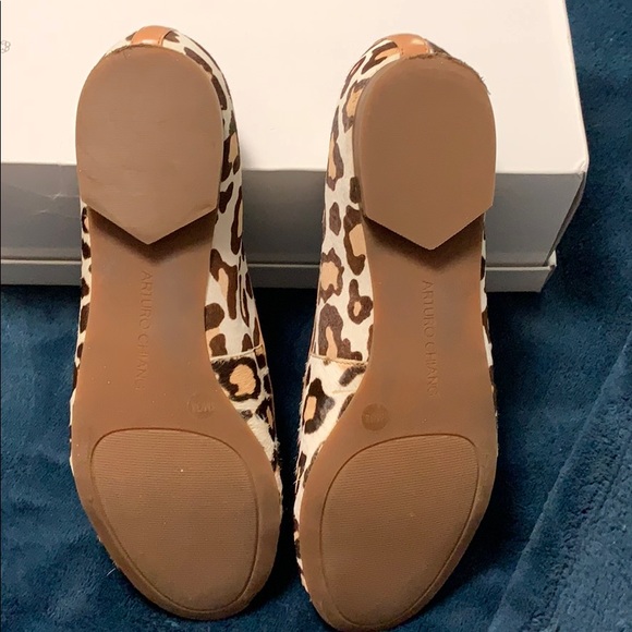 Leopard fur 8 loafers women -Arturo Chiang - Picture 2 of 4